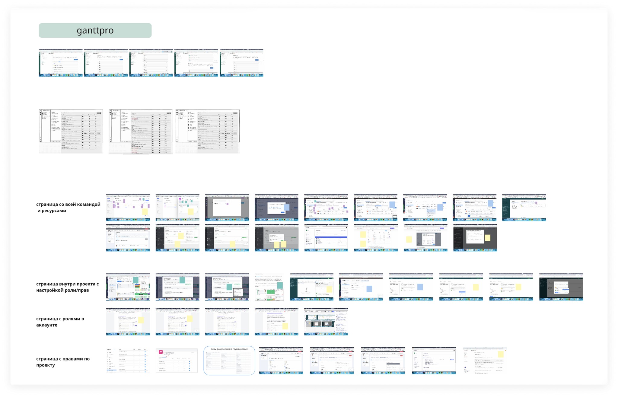 Research and exploration — mapping every page of the section