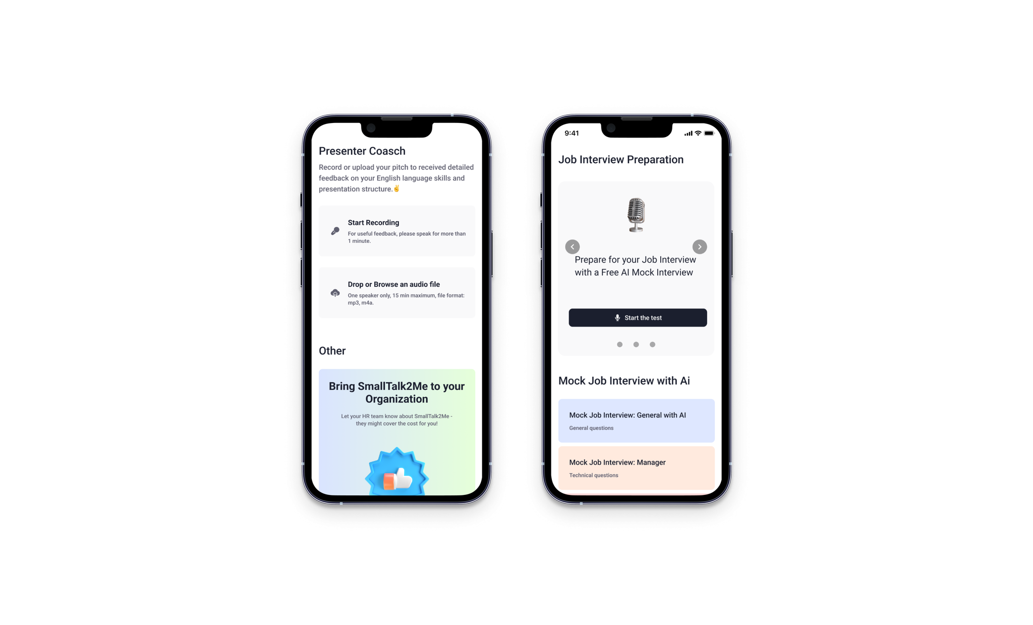Lesson screen — integrated assessment